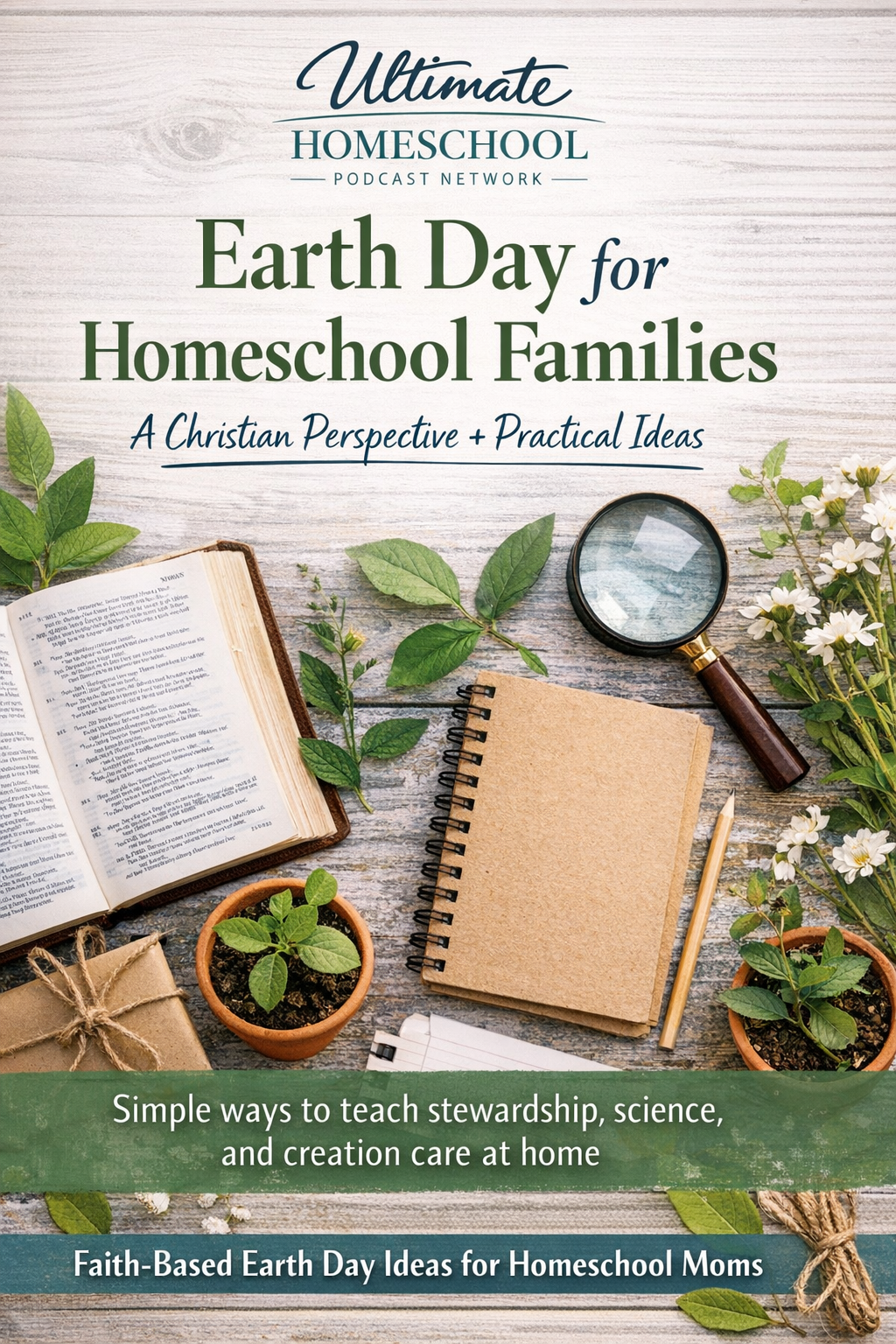 Looking for a practical and faith-based way to celebrate Earth Day in your homeschool? This Christian homeschool resource shares simple Earth Day activities, Bible connections, stewardship ideas, and science-based learning for homeschool families. Great for homeschool moms teaching nature study, creation care, and environmental science from a biblical worldview.
