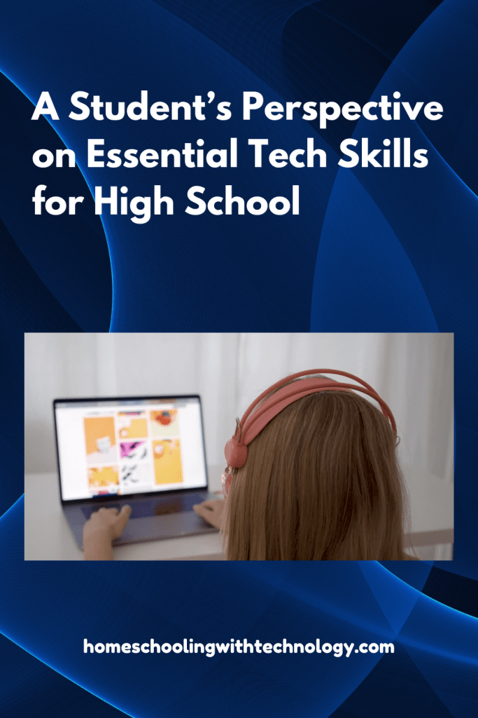 A students perspective on essential tech skills for high school